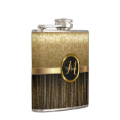 高級モノグラムゴールデンパターンデザイン フラスク (右)