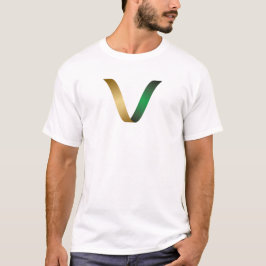 高級モノグラムV文字 Tシャツ