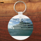 高級ヨット キーホルダー (正面)