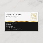 高級レストラン名刺 名刺 (正面)