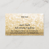 高級ロイヤリティカードきらびやかな睫毛&眉毛 ロイヤリティカード (裏面)