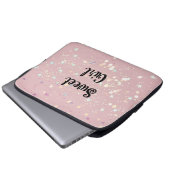 高級ロマモダンンチンガール ラップトップスリーブ (正面下部)