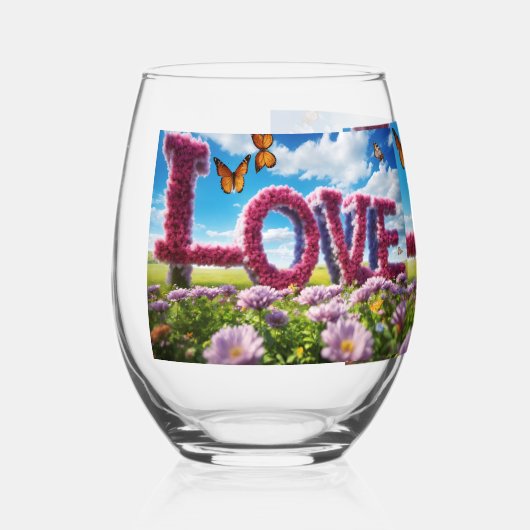 高級ワイングラス ステムなしワイングラス (正面)