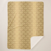 高級ヴィンテージパターン2 シェルパブランケット (正面)