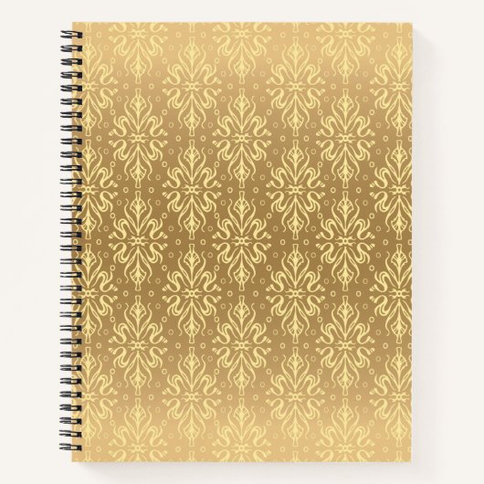 高級ヴィンテージパターン2 ノートブック (正面)
