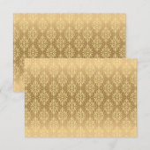 高級ヴィンテージパターン2 招待状 (正面/裏面)