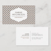 高級ヴィンテージ魅力 名刺 (正面/裏面)