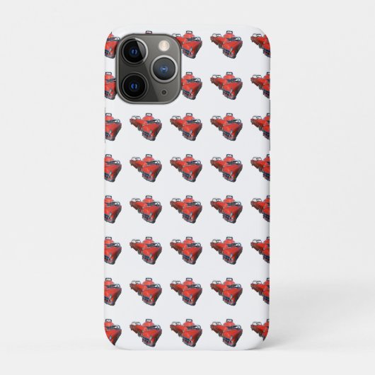 高級ヴィン赤と白テージ車が3台 Case-Mate iPhoneケース (裏)