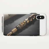 高級万年筆アートフォンケース Case-Mate iPhoneケース (裏面(横))