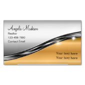 高級不動産仲介業者ユニーク名刺マグネット マグネット名刺 (正面)