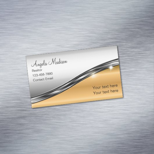 高級不動産仲介業者ユニーク名刺マグネット マグネット名刺 (インサイチュ)