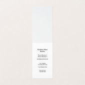 高級不動産仲介業者2枚組名刺 名刺 (内部フラット)