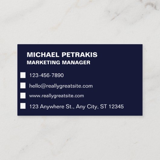 高級中古車ディーラー名刺 名刺 (裏面)