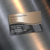 高級会計士の名刺の磁石 マグネット名刺