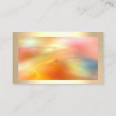 高級住宅清掃サービスメイドホログラフィー 名刺 (裏面)