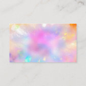 高級住宅清掃サービスメイド自筆証書 名刺 (裏面)