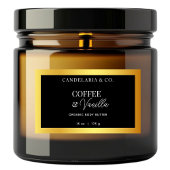 高級体バターラベル包装 長方形シール