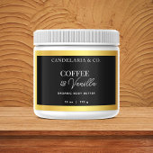 高級体バターラベル包装 長方形シール