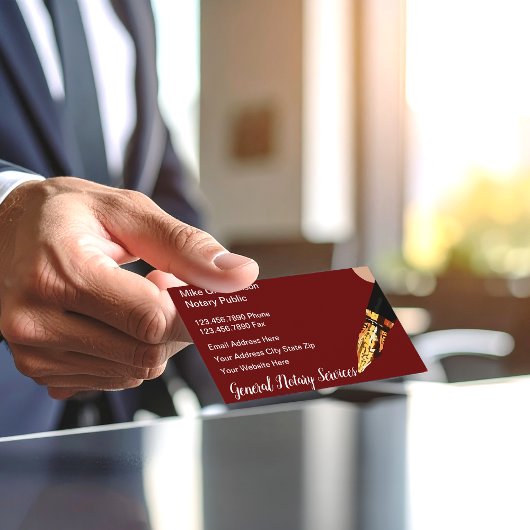 高級公証人公共サービス 名刺