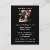 高級公証人公証 名刺 (正面)