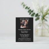 高級公証人公証 名刺 (スタンド正面)
