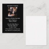 高級公証人公証 名刺 (正面/裏面)