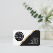 高級公証人名刺 名刺 (スタンド正面)