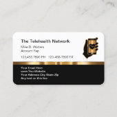 高級医療テレヘルスプロフェッショナル 名刺 (正面)