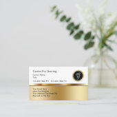 高級医療ヒアリングセンター名刺 名刺 (スタンド正面)