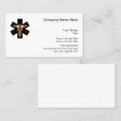 高級医療ロゴテンプレート病院 名刺 (正面/裏面)