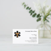 高級医療ロゴテンプレート病院 名刺 (スタンド正面)