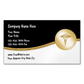 高級医療名刺マグネット マグネット名刺 (正面)