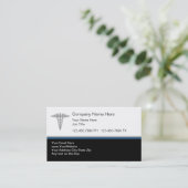 高級医療名刺 名刺 (スタンド正面)