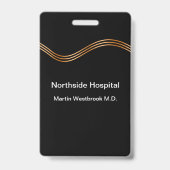 高級医科病院 バッジ (裏面)