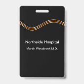 高級医科病院 バッジ (正面)