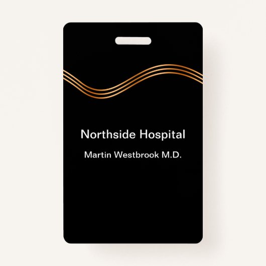 高級医科病院 バッジ (正面)