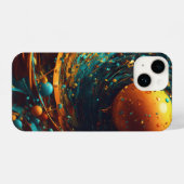 高級大理石の電話ケース – 上品&耐久性 iPhoneケース (裏面横)