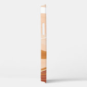 高級大理石テクスチャのバックグラウンドデザイン。液体腫 Case-Mate iPhoneケース (裏面 / 右)