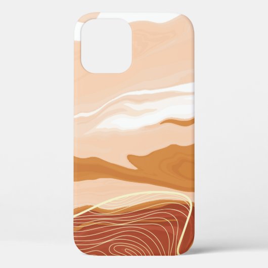 高級大理石テクスチャのバックグラウンドデザイン。液体腫 Case-Mate iPhoneケース (裏面)