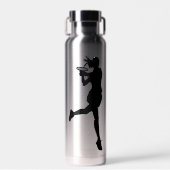 高級女子テニスパーソナライズされた選手 ウォーターボトル (正面)