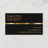 高級実在不動産名刺 名刺 (裏面)