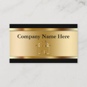 高級実在財団名刺 名刺 (正面)