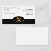 高級家庭薬局の名刺 名刺 (正面/裏面)