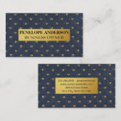 高級布材 名刺 (正面/裏面)