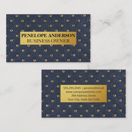 高級布材 名刺 (正面/裏面)