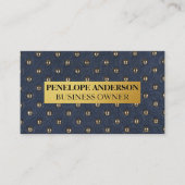 高級布材 名刺 (正面)