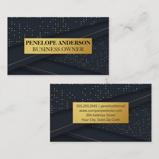 高級布材 名刺 (正面/裏面)