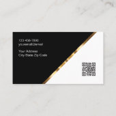 高級弁護士法律事務所の名刺 名刺 (裏面)