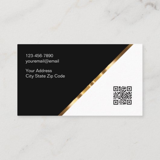 高級弁護士法律事務所の名刺 名刺 (裏面)