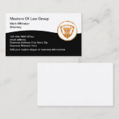 高級弁護士法律事務所ロゴ名刺 名刺 (正面/裏面)